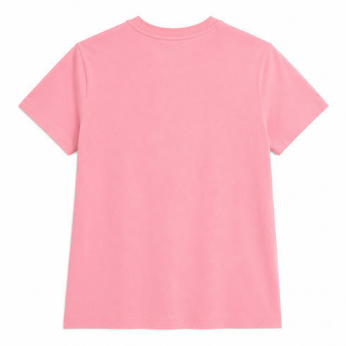 Levi’s Damen T-Shirt Rosa mit gesticktem Blumenlogo