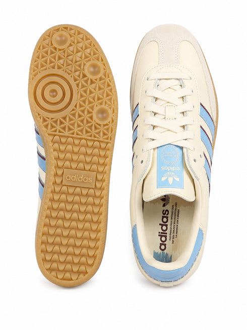adidas Samba OG Herren – Wonder White / Clear Sky – JS5041