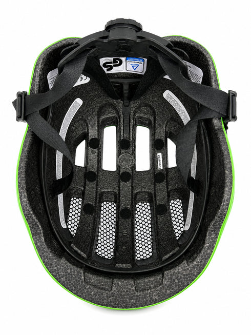 ABUS Smiley 3.0 Kids Fahrradhelm – Shiny Green (45–50 cm)