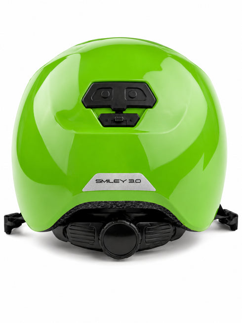 ABUS Smiley 3.0 Kids Fahrradhelm – Shiny Green (45–50 cm)