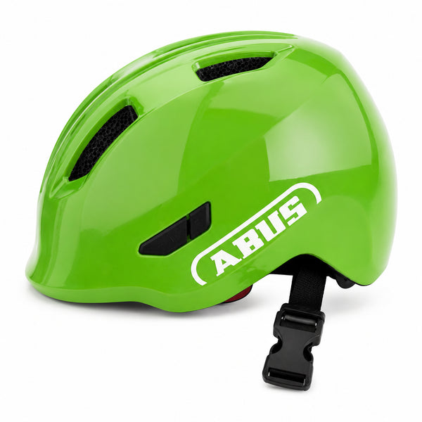 ABUS Smiley 3.0 Kids Fahrradhelm – Shiny Green (45–50 cm)