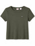 Levi’s Damen Rib T-Shirt – Olivgrün