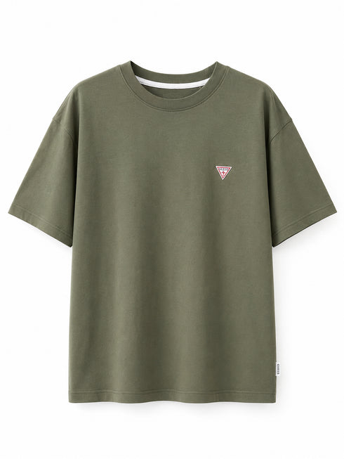 GUESS Jeans Oversized T-Shirt – Olivgrün | Herren