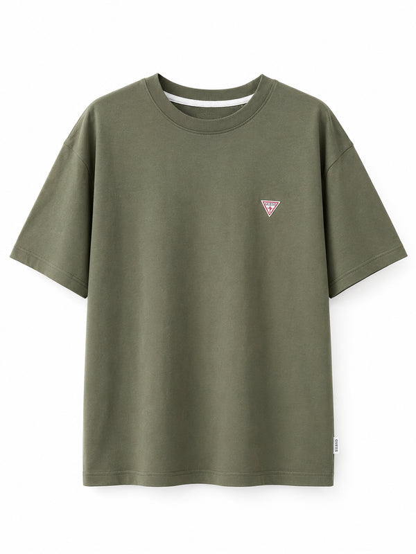 GUESS Jeans Oversized T-Shirt – Olivgrün | Herren