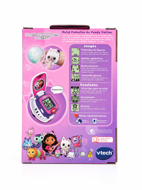 VTech Gabby’s Dollhouse Kinderuhr – Interaktive Lernuhr für Kinder