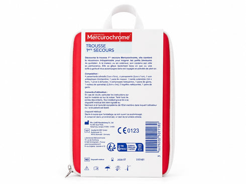 Mercurochrome Erste-Hilfe-Set – Kompakt & Praktisch für unterwegs