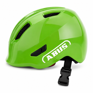 ABUS Smiley 3.0 Kids Fahrradhelm – Shiny Green (45–50 cm)