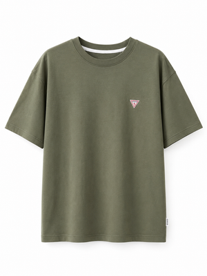 GUESS Jeans Oversized T-Shirt – Olivgrün | Herren